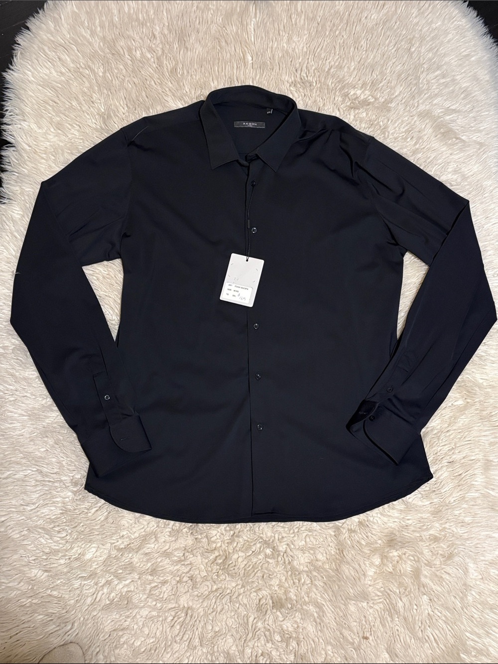 Men's Black Dress Shirt - Slim Flitting